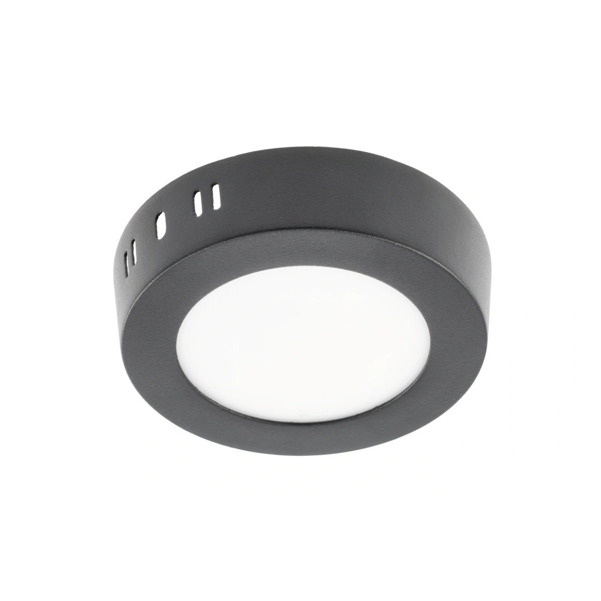 oprawa natynkowa LED ORIS PLUS 7W 560lm 120' IP20 biały neutralny, czarny