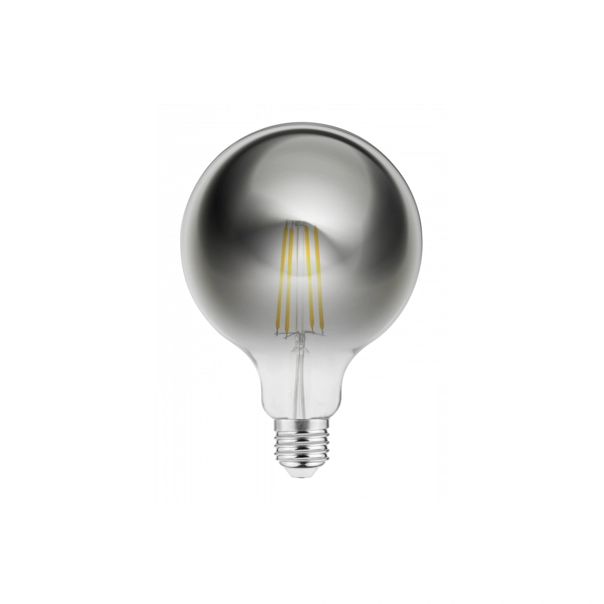 Żarówka LED E27  8W 720lm G125 FILAMENT GREY, A-G, 2700K,  AC220-240V, 360°,   70mA