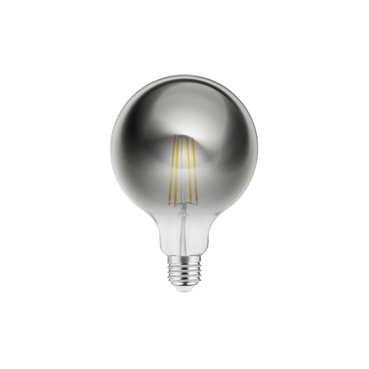żarówka LED E27 8W 720lm G125 FILAMENT GREY, A-G, 2700K, AC220-240V, 360°, 70mA