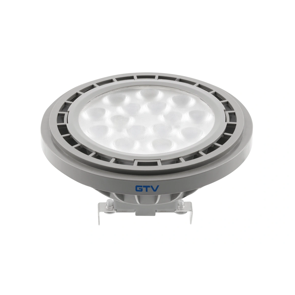 żarówka LED G53 12,5W 1250lm AR111, A-G, 4000K, DC12V, 40°, szary