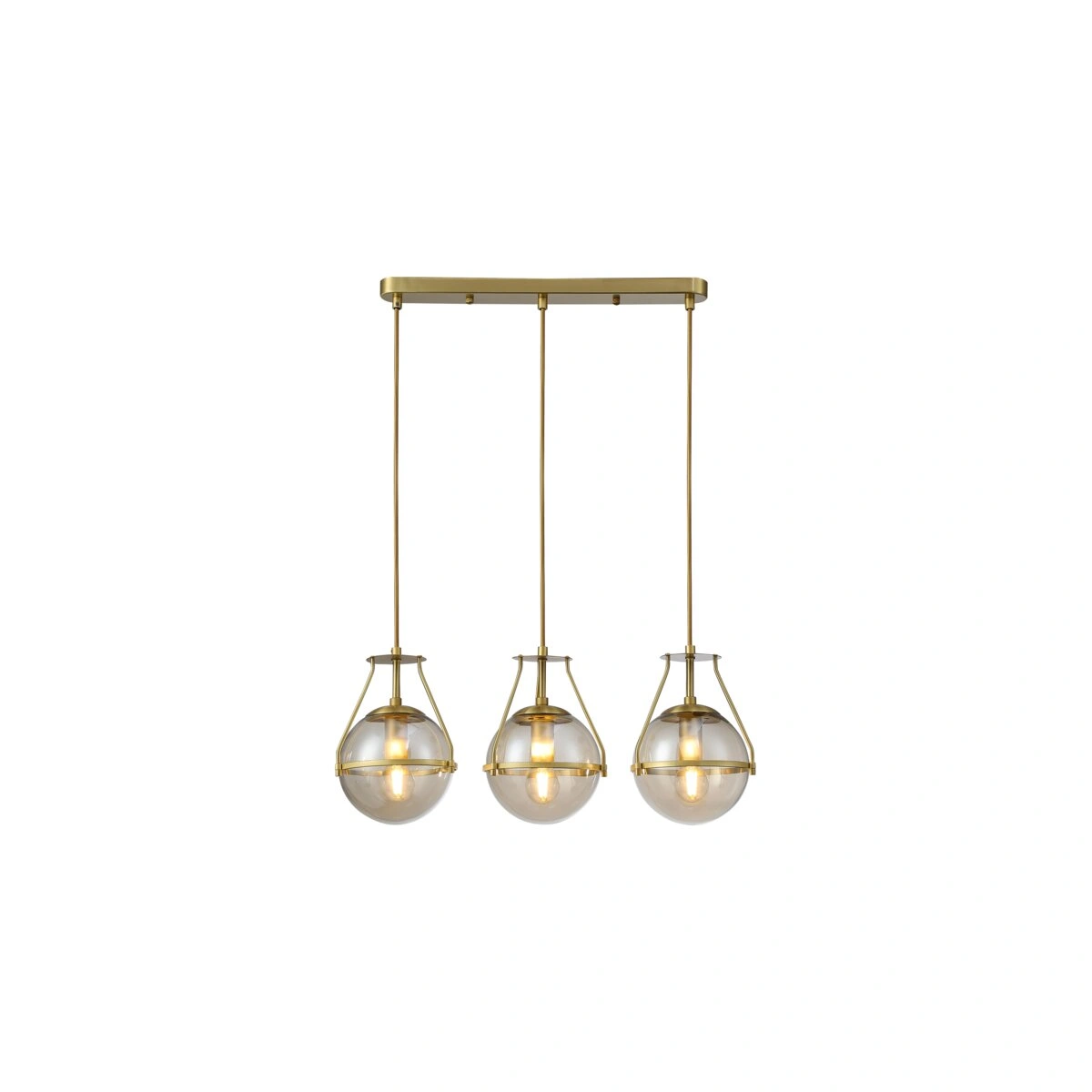 oprawa sufitowa DROP 3 3*E14 max.25W, 6335, AC220-240V, 50/60Hz, dł. 68 cm, złoty