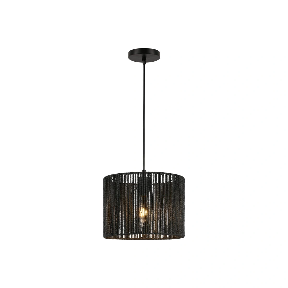 oprawa sufitowa FORESTO 1*E27 max.40W, 5956, AC220-240V, 50/60Hz, śr. 29 cm, czarny