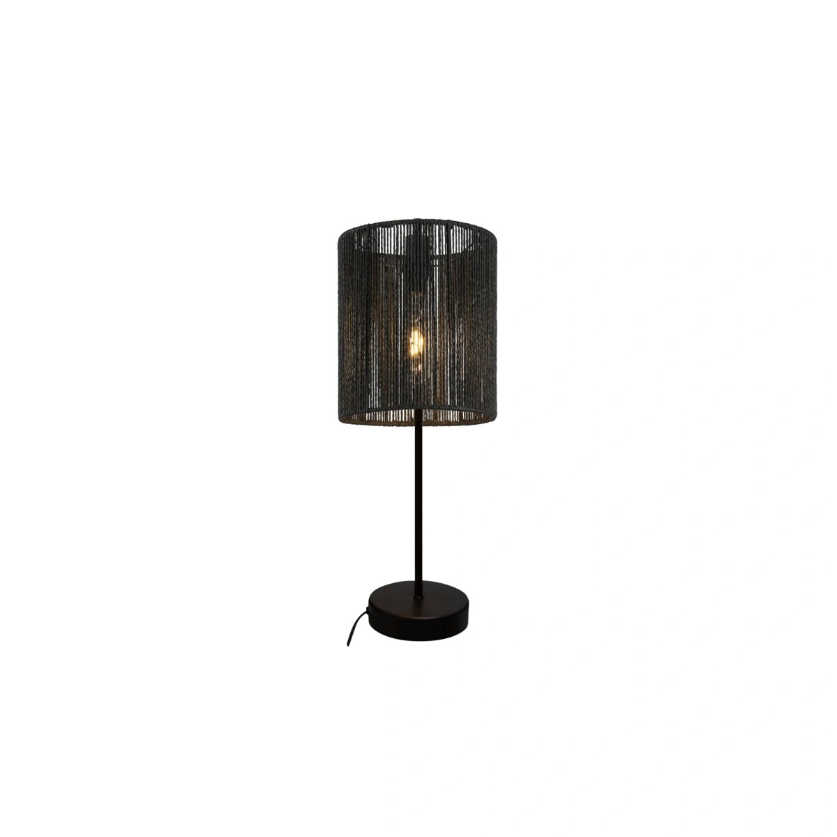 oprawa stołowa FORESTO 4 1*E27 max.40W, 6267, AC220-240V, 50/60Hz, śr. 22,5 cm, czarny