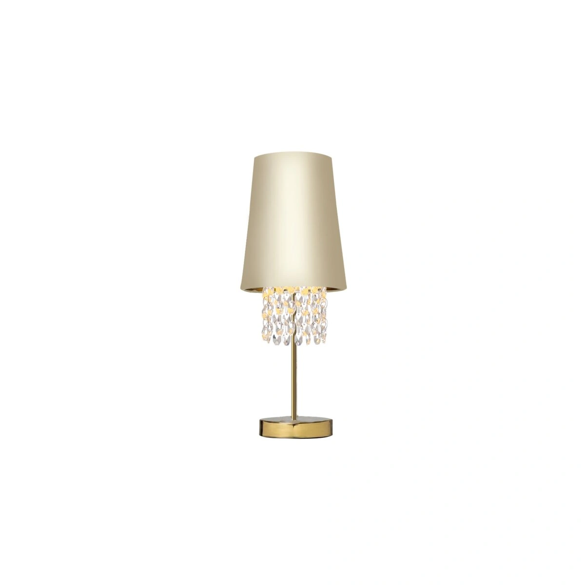 oprawa stołowa NESTO 3 1*E27 max.40W, 6076, AC220-240V, 50/60Hz, śr. 20 cm, kremowa