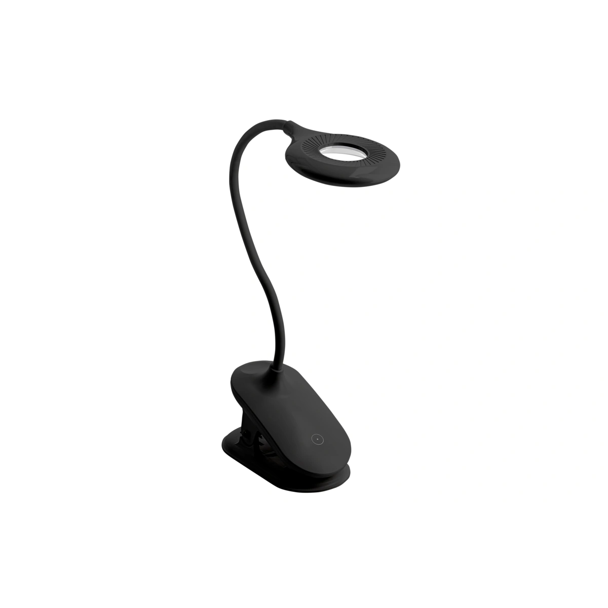 Lampka biurkowa 4W 200lm RINGO, czarny [3 barwy światła, ściemnialna, bateria 1200mAh] GTV DECOR