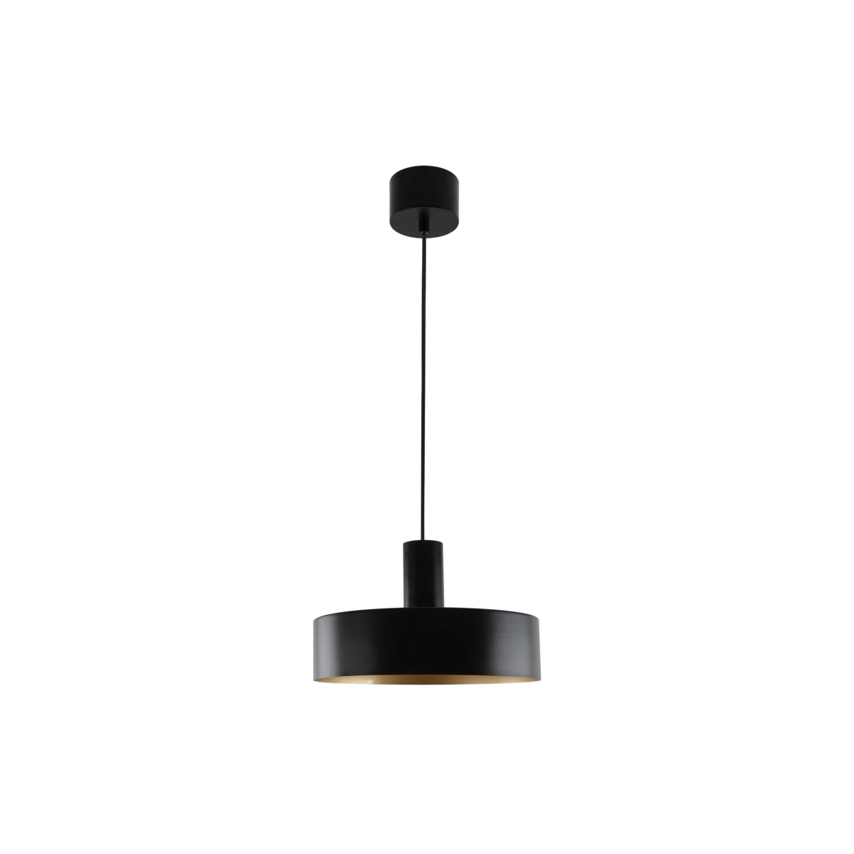 oprawa sufitowa SELVIA II 1*E27 max.40W, 9585, max. 250V, 50/60Hz, IP20, śr. 30 cm, czarno/złota