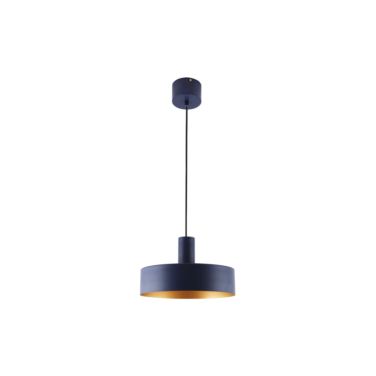 oprawa sufitowa SELVIA II 1*E27 max.40W, 6010, max. 250V, 50/60Hz, IP20, śr. 30 cm,  granatowa