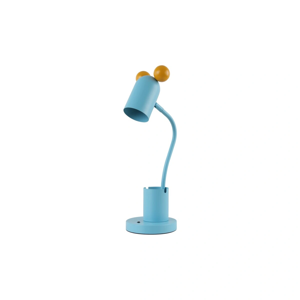 Lampka biurkowa 1xE27 max.25W MOUSE, niebieski GTV DECOR