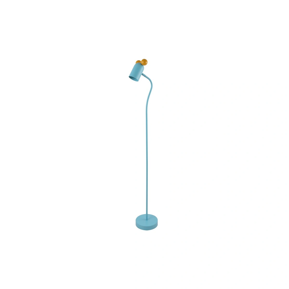 lampa podłogowa 1*E27 max.25W, MOUSE, 0314, max.250V, 50/60Hz, IP20, śr.8 cm, niebieska