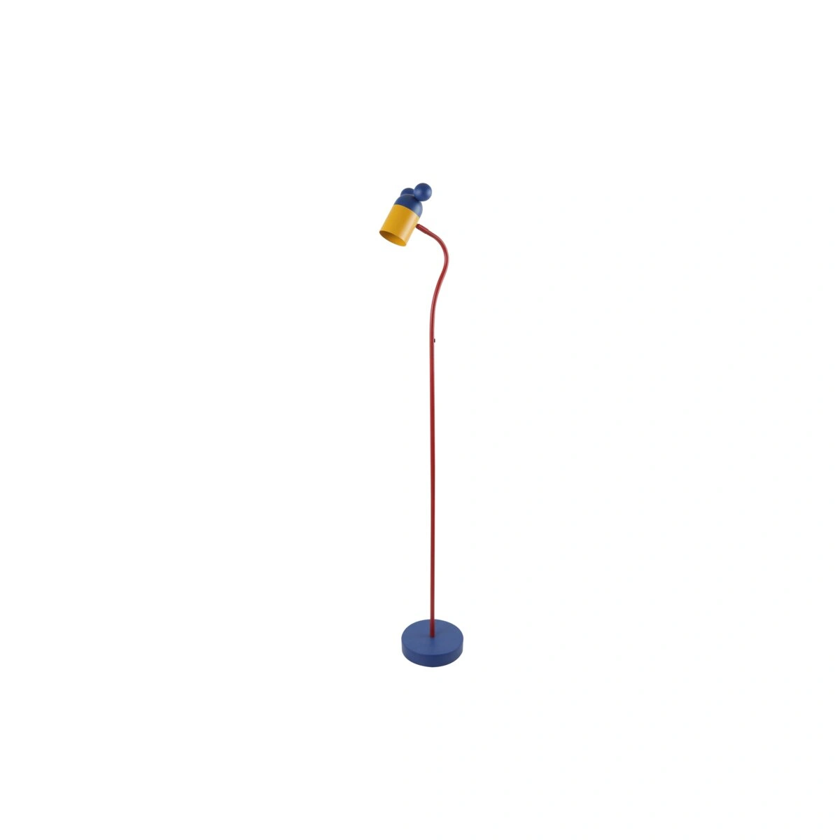 lampa podłogowa 1*E27 max.25W, MOUSE, 0420, max.250V, 50/60Hz, IP20, śr.8 cm, granatowo/żółta