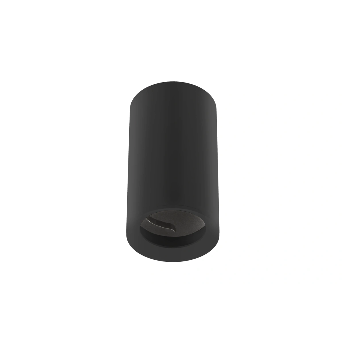 oprawa sufitowa max 50W TIPO, aluminium, 65x115, IP20, okrągła, czarna