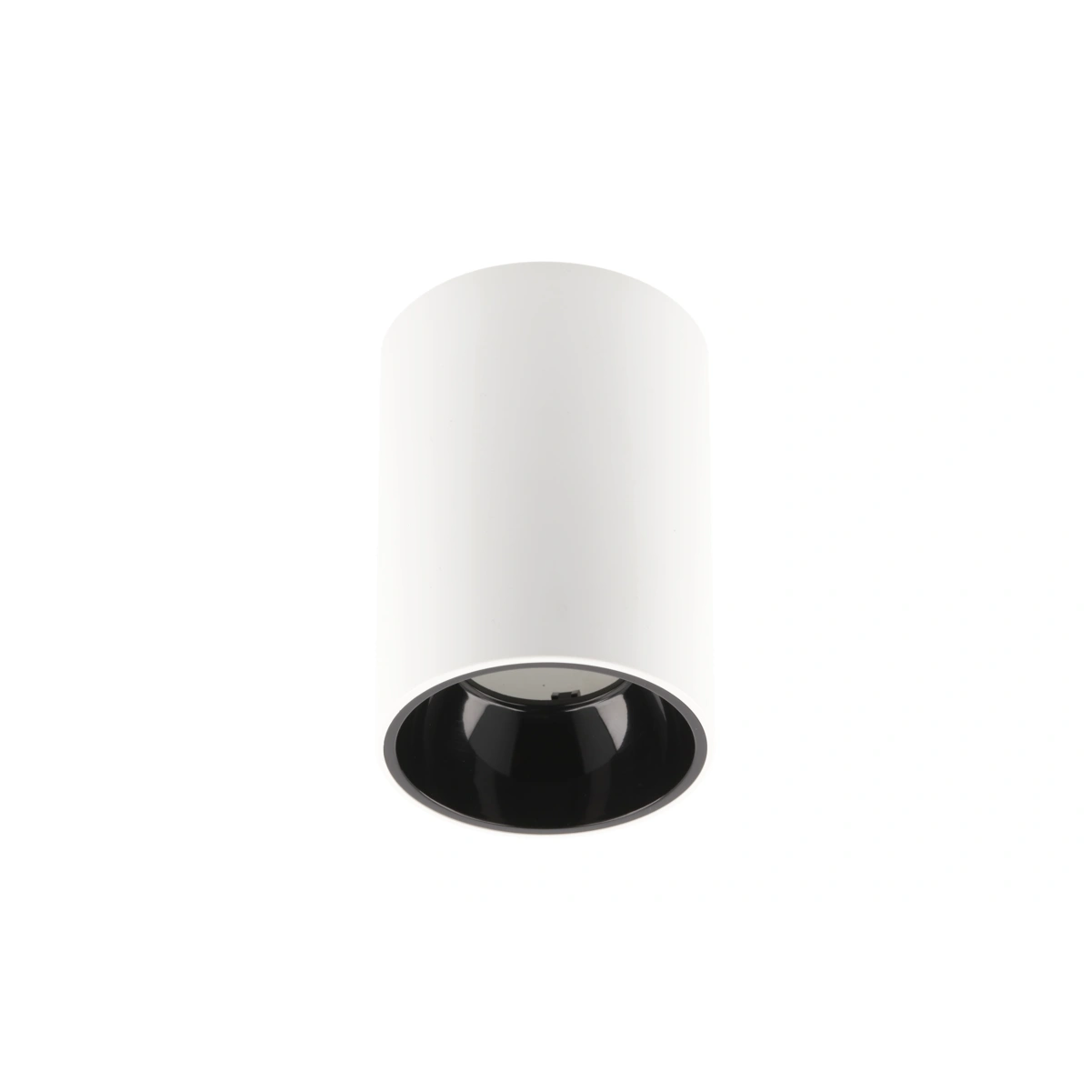 oprawa sufitowa max 20W ARIES, PC, 73x105mm, IP20, okrągła, biały/czarny