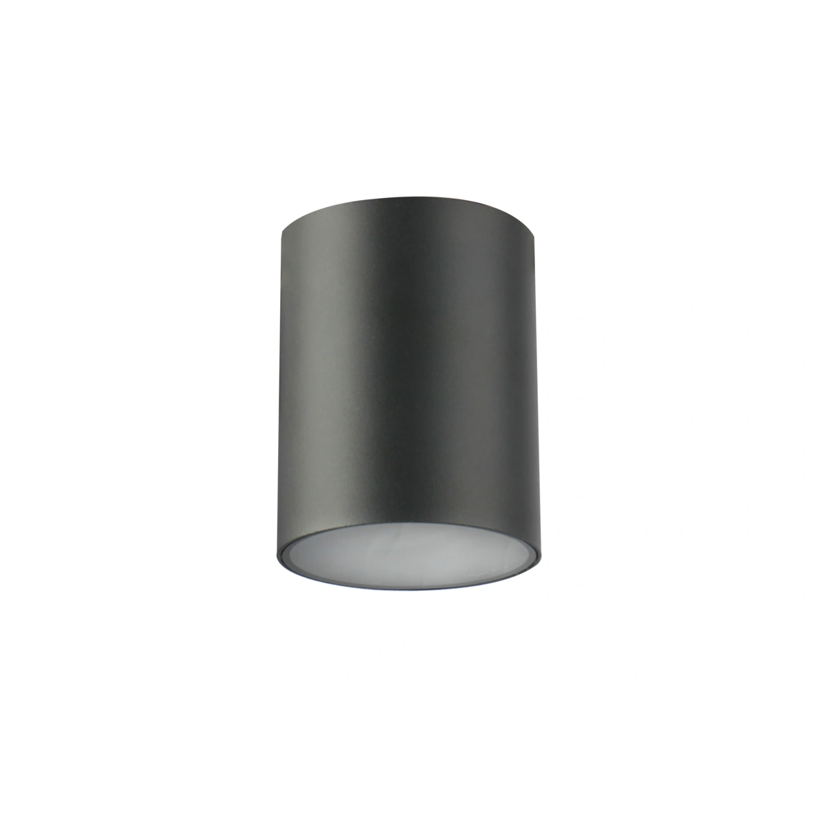 oprawa sufitowa max.35W LENTO, alum, 100x130, IP54, okrągła, grafit