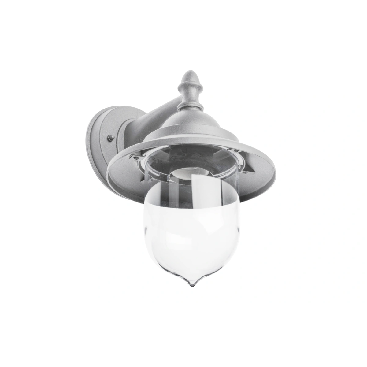 oprawa ogrodowa kinkiet prosty E27 TOSKANA-AD, max.60W, IP54, AC220-240V, 50-60Hz, szara