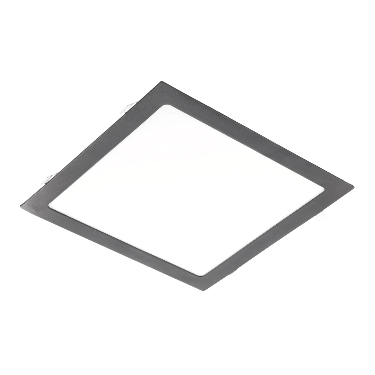 oprawa wpuszczana LED MATIS PLUS 24W 2000lm 3000K AC220-240V, IP20, 120°, DOWNLIGHT, czarna