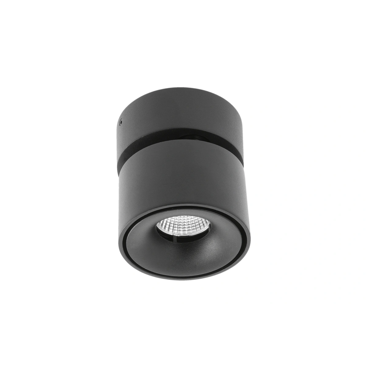oprawa LED BIANCO CCT 8W 680lm AC220-240V, 50/60 Hz, Ra?80, IP20, 36°, 2700/3300/4000K, okrągła, czarny