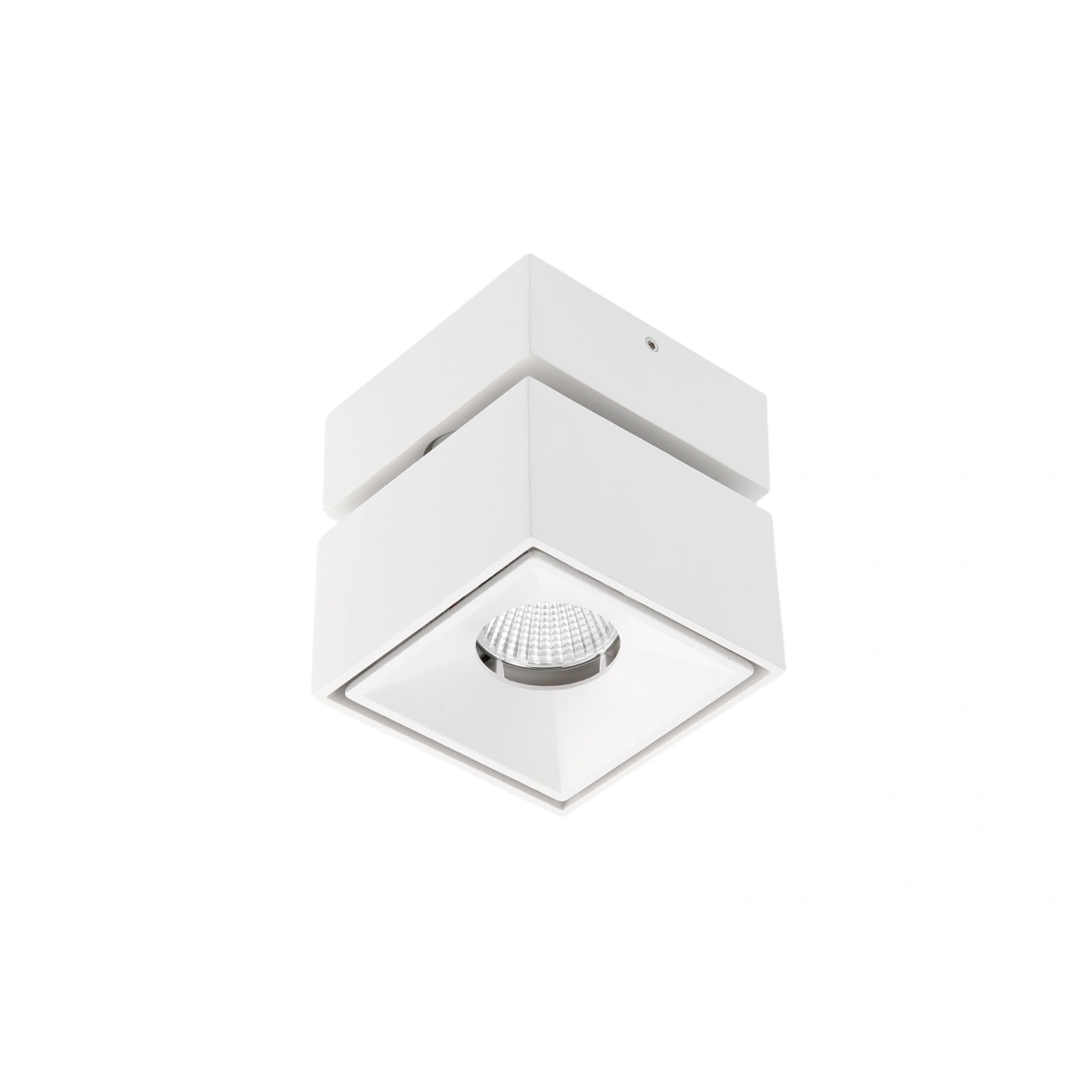 oprawa LED BIANCO CCT 8W 680lm AC220-240V, 50/60 Hz, Ra?80, IP20, 36°, 2700/3300/4000K, kwadrat, biały