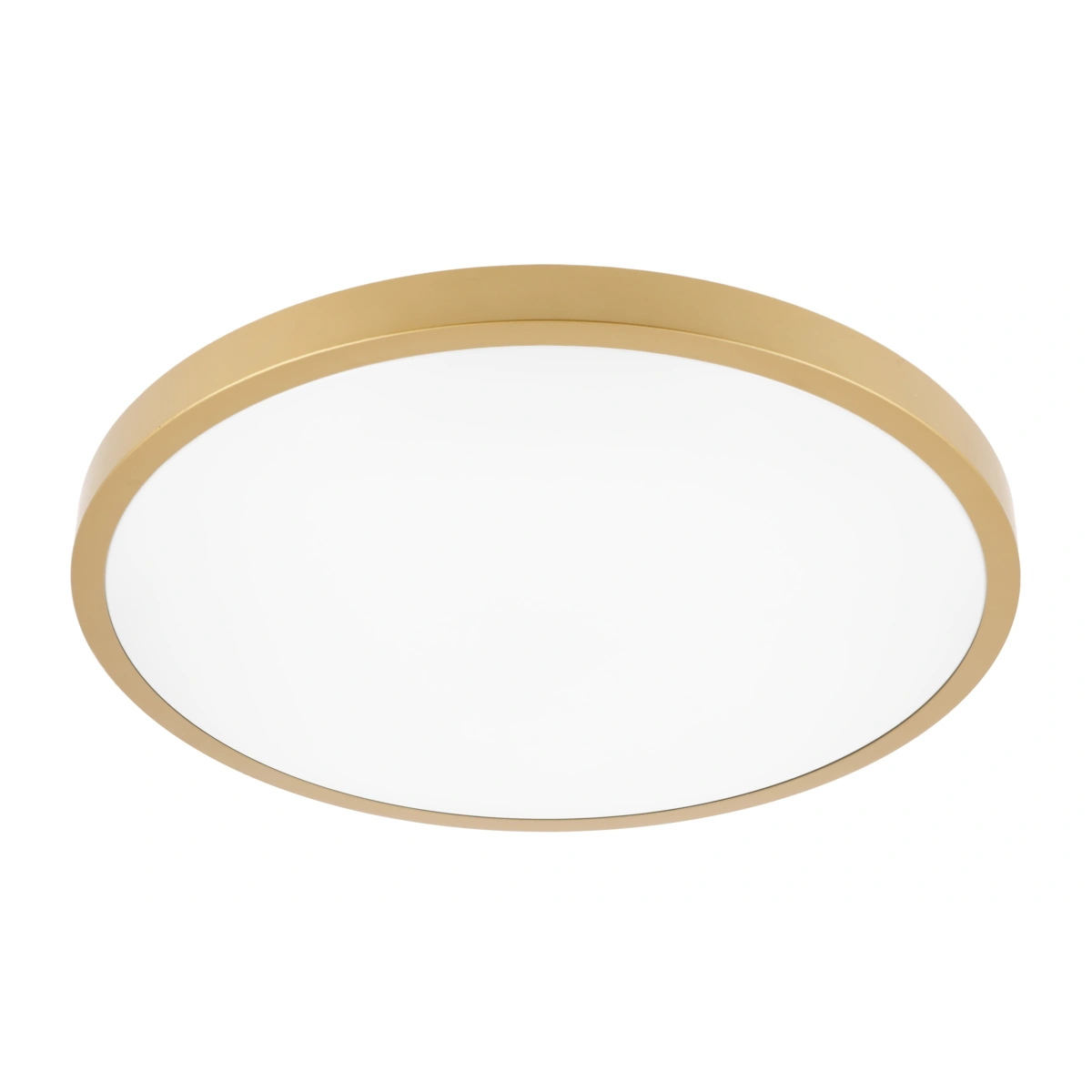 Plafoneria ATOL LED, O400mm, 3000K, 32W, 2560lm, AC180-250V, 50/60 Hz, PF>0,9, IP54, GOLD, 3y
