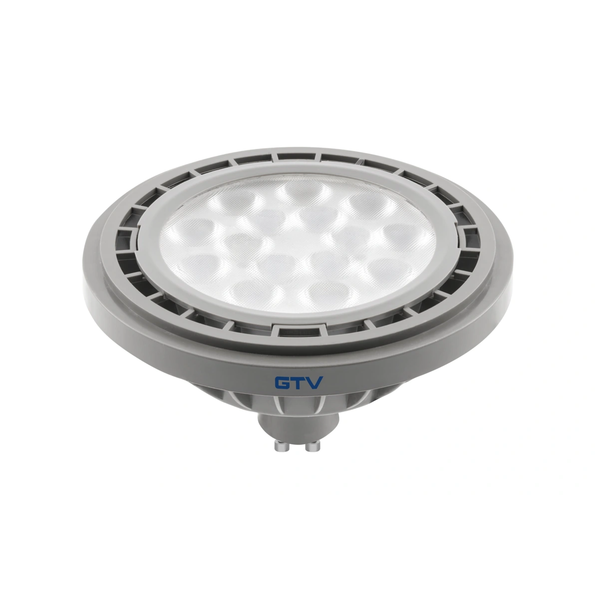 żarówka LED A-G, ES111, 4000K, GU10, 12,5W, AC220-240V, 40°, 1250lm, 109mA, szary