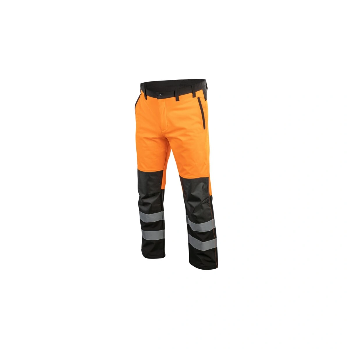 TRAUN spodnie ostrzegawcze softshell pomarańczowe 2XL (56)