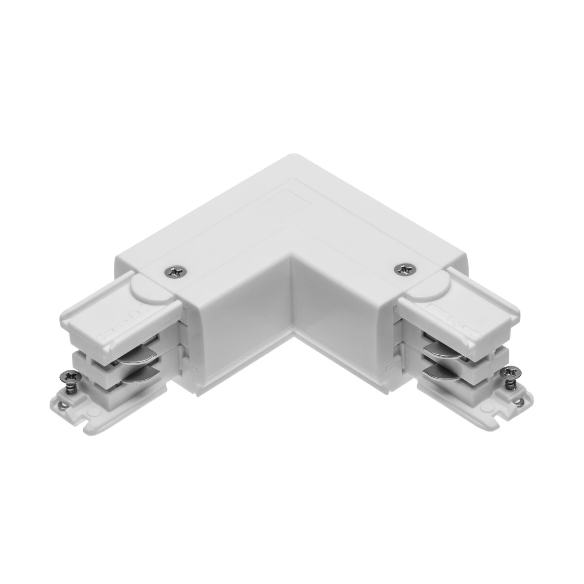 łącznik L 90° DO SZYNOPRZEWODU 3-FAZOWEGO X-RAIL, 101x101mm, WEWNĘTRZNY, biały