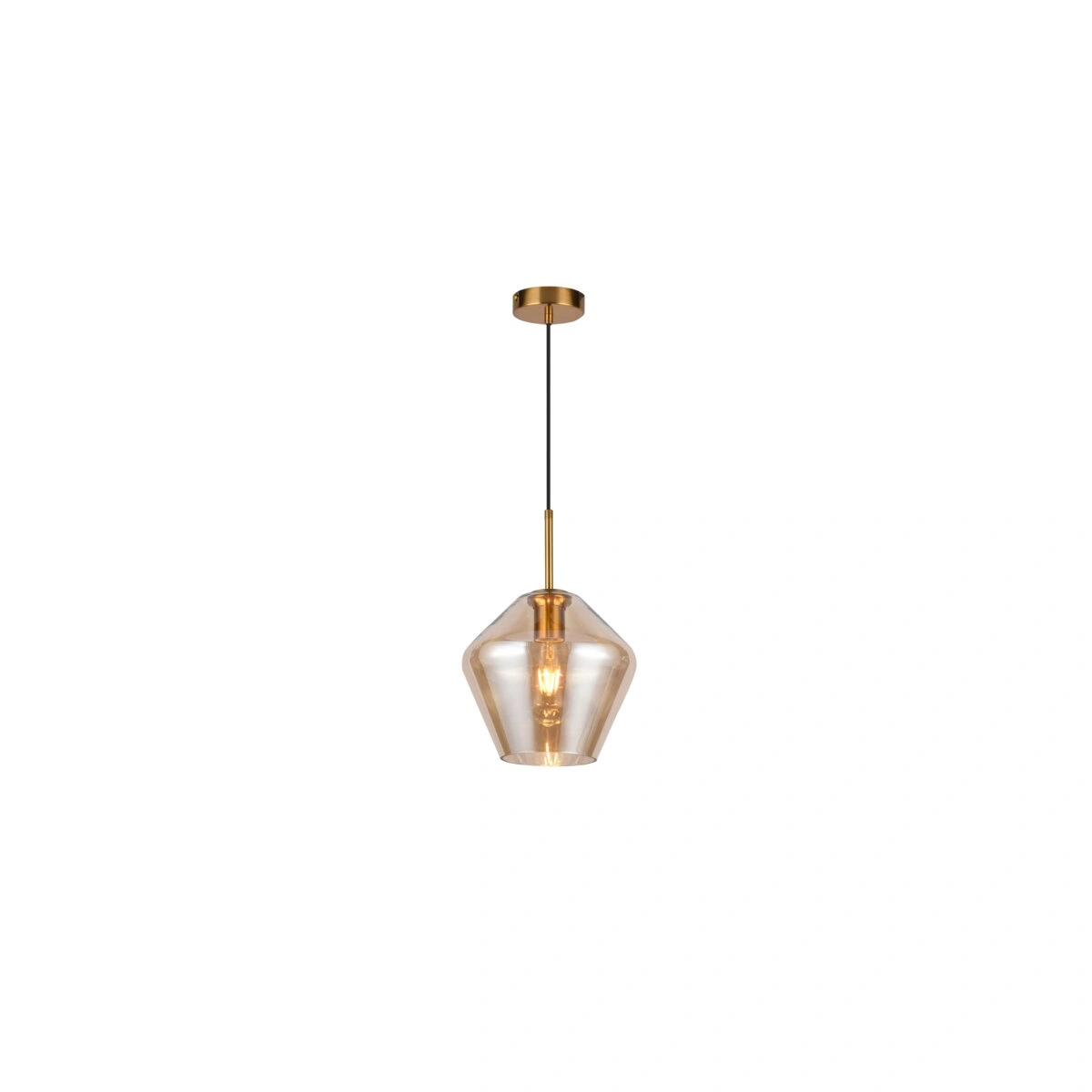 oprawa SUFITOWA LIME, 7887, AC220-240V, 50/60Hz, 1*E27, IP20, ŚR. 35 cm, POJEDYNCZA, ZŁOTA