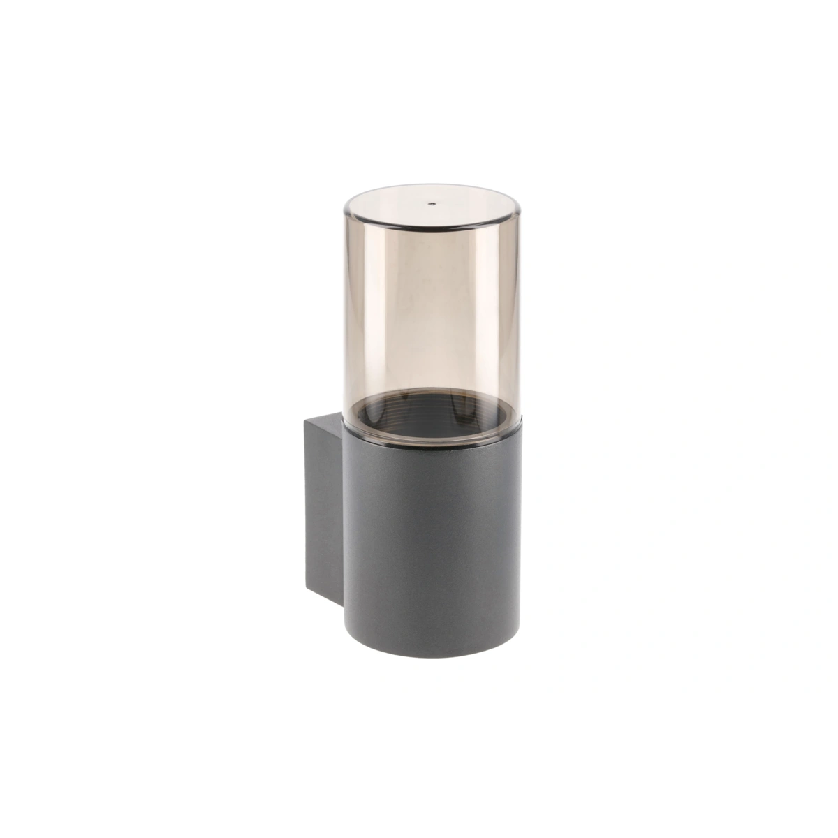 oprawa OGRODOWA MEDIO-AU, E27, MAX.15W, IP54, AC220-240V, 50-60Hz, KINKIET PROSTY GÓRNY, grafit