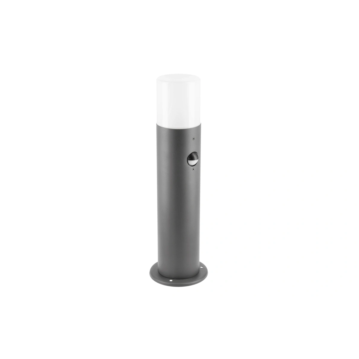 oprawa OGRODOWA CORTA-P PIR 40, E27, MAX.25W, IP44, AC220-240V, 50-60Hz, SŁUPEK, grafit