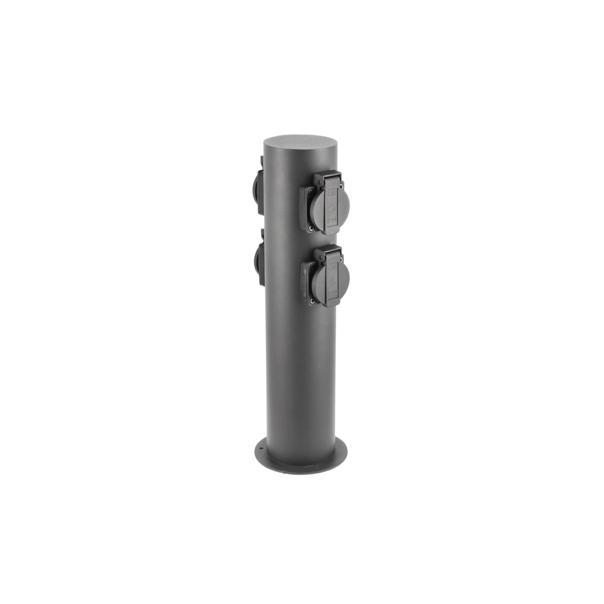 SŁUPEK OGRODOWY CORTA-P 36, IP54, AC220-240V, 50-60Hz, 4*gniazdo SCHUKO, max.3500W, SŁUPEK, grafit