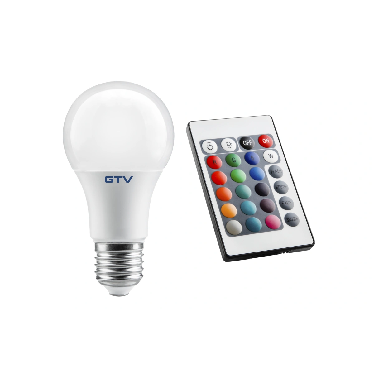 żarówka LED E27 9W 830lm RGBW+ PILOT