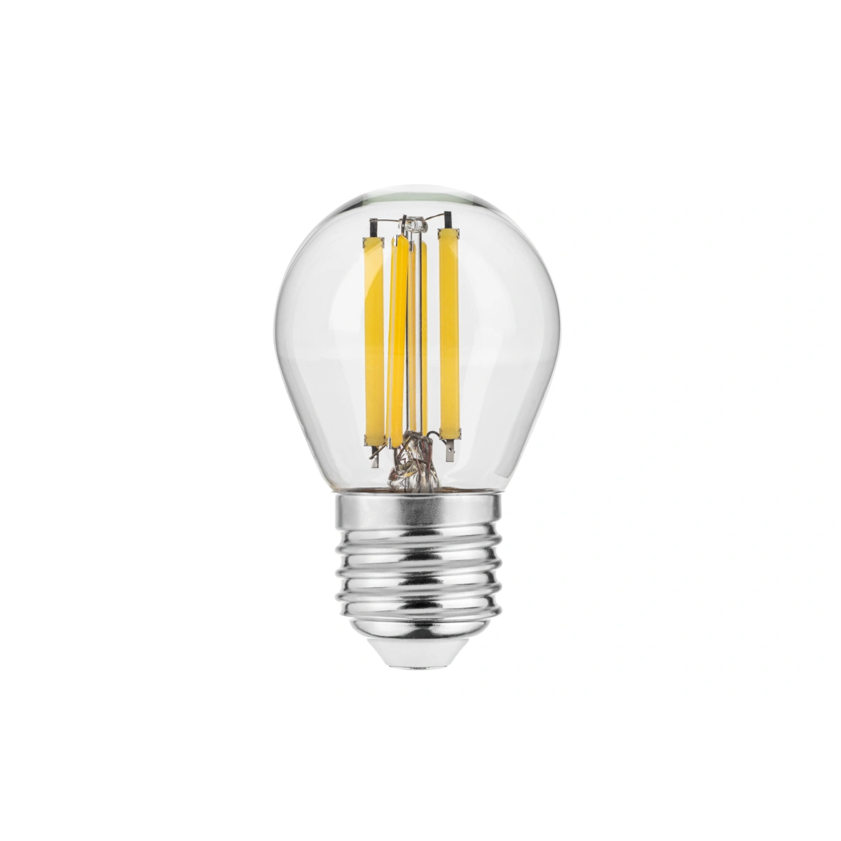 żarówka LED E27 5,8W 640lm G45 A-G, 2700K, AC220-240V, 360°, 50mA FILAMENT