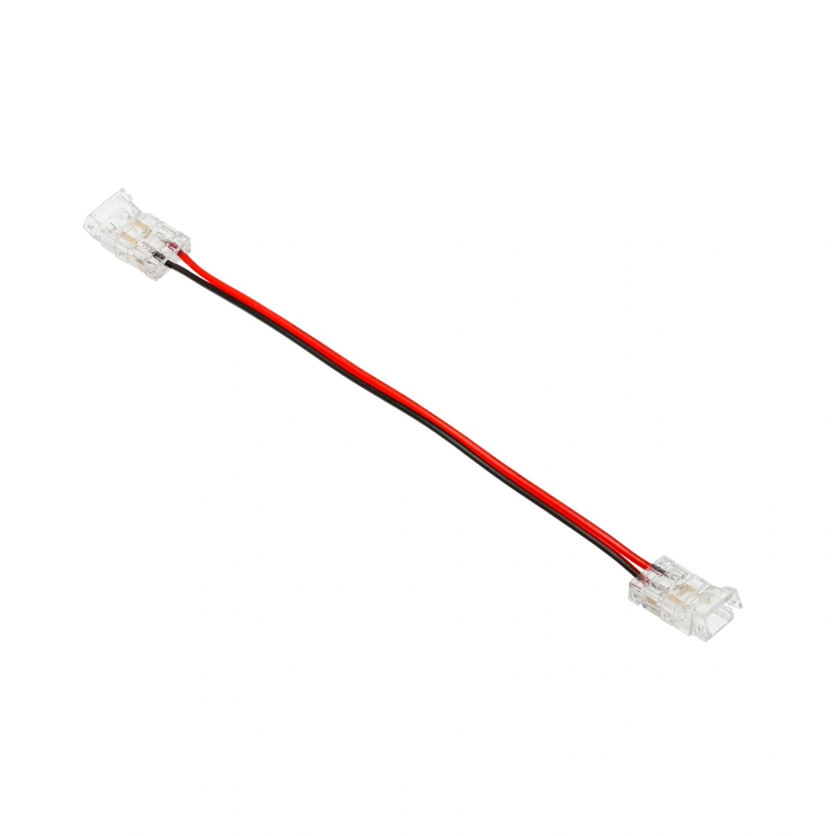 Złączka przezroczysta do taśm COB 8mm z przewodem 15cm