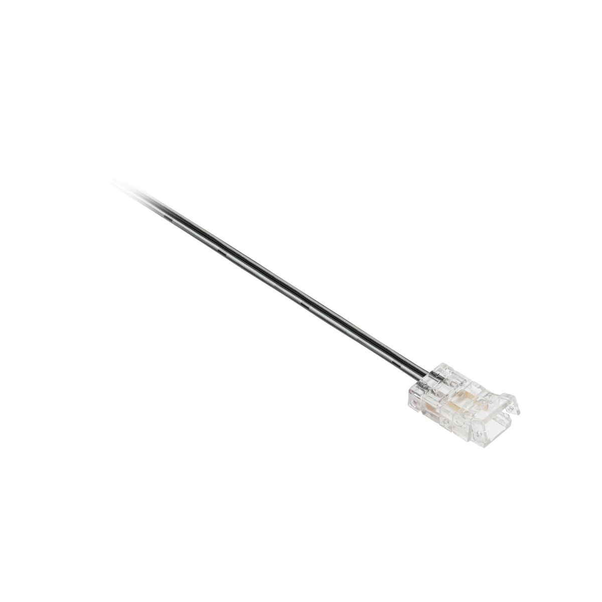 Złączka przezroczysta do taśm COB 8mm z przewodem 2m