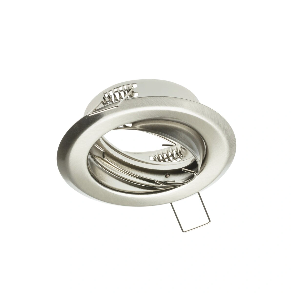 Sufitowa oprawa punktowa PARMA III, IP20, okrągła INOX, z regulacją kąta