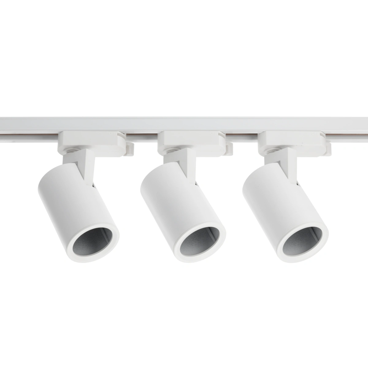 zestaw TRAX BIS, 3 Oprawy na szynoPrzewód 1-fazowy, 1m, 3xGU10, max. 3x20W, AC220-240V, biały