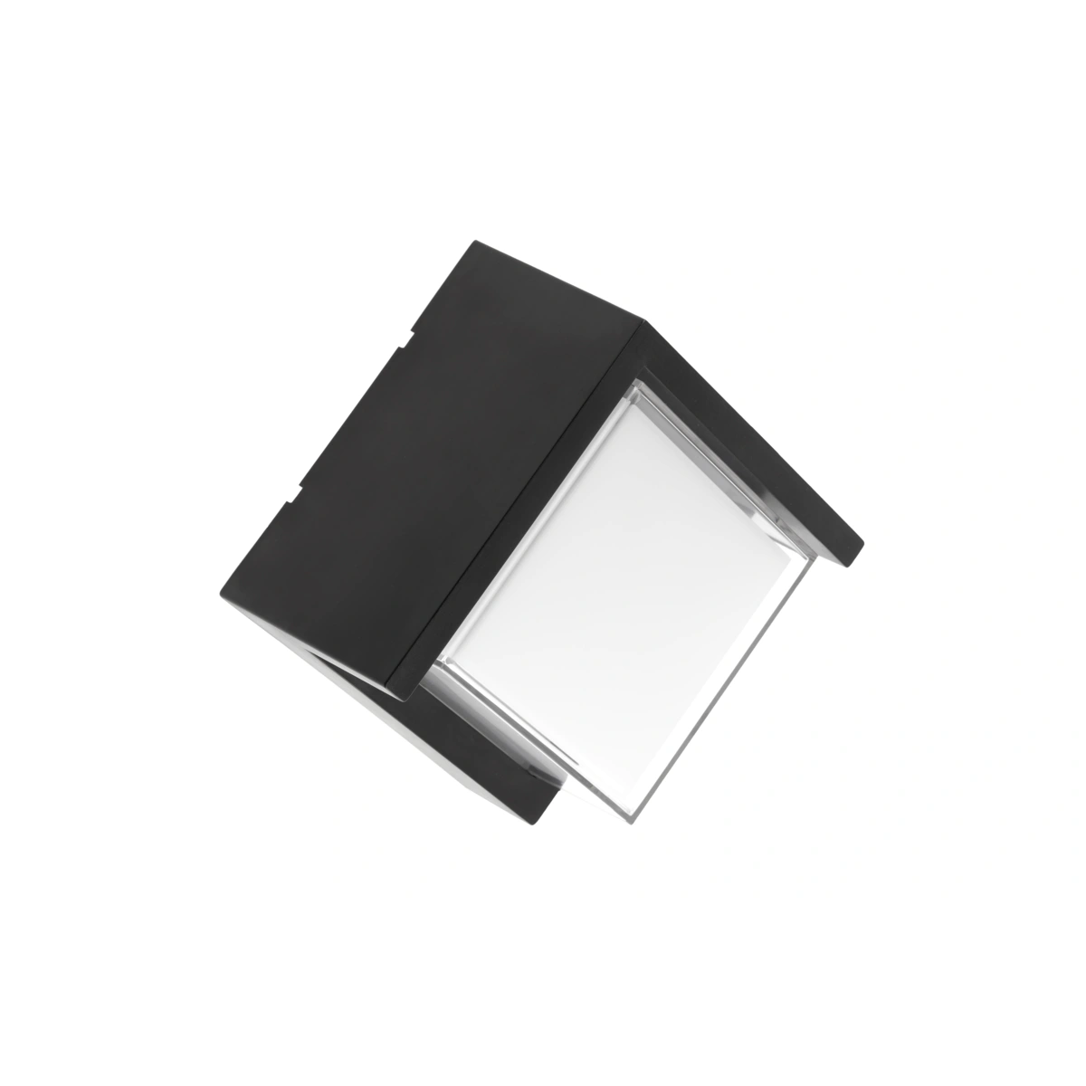 oprawa elewacyjna LED CANTI II 12W 1000lm, 4000K, AC220-240V, 50/60Hz, IP65, czarny, kwadratowa