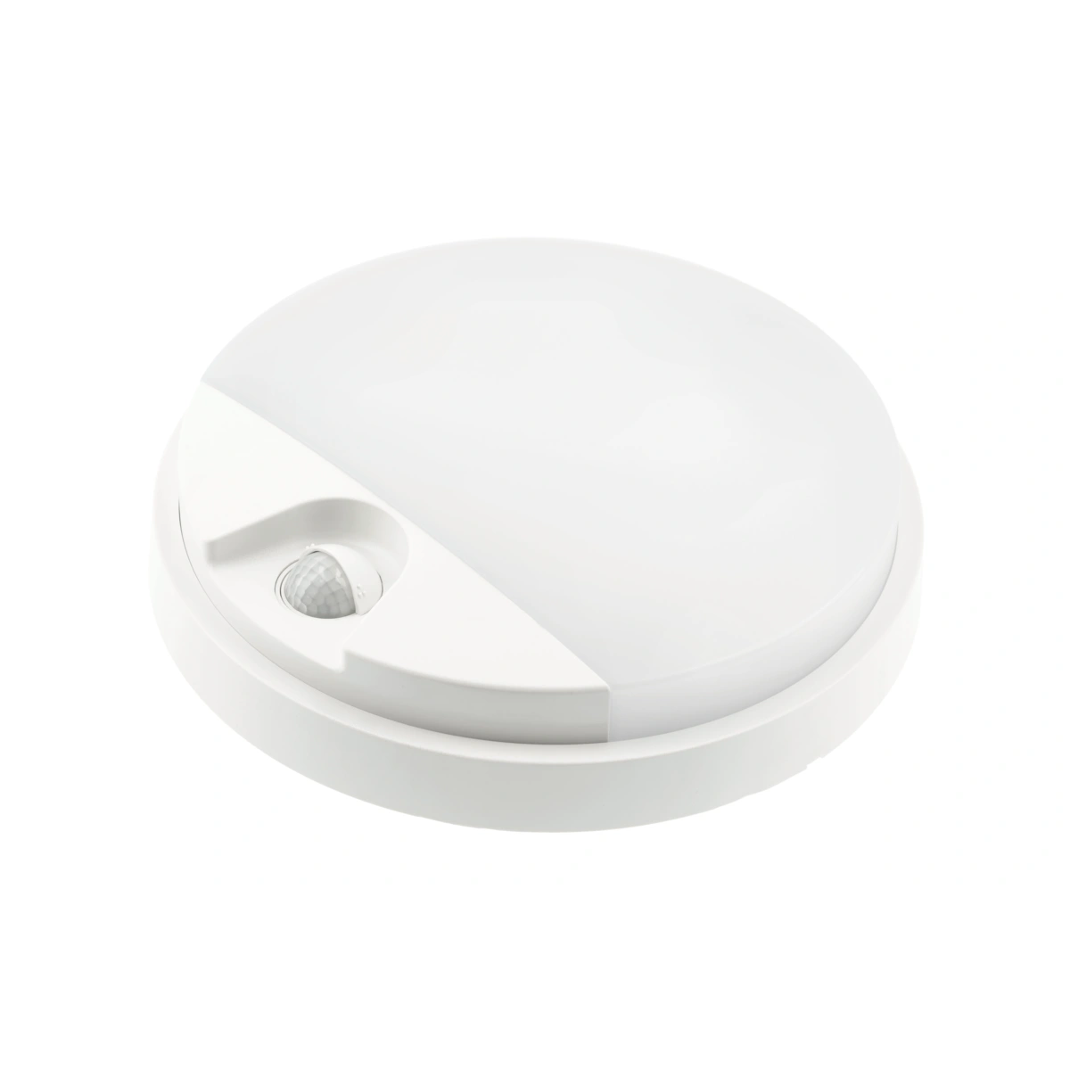 oprawa TULON LED z czujnikiem ruchu 15W 1350lm, 4000K, AC220-240V, IP54, okrągła biały