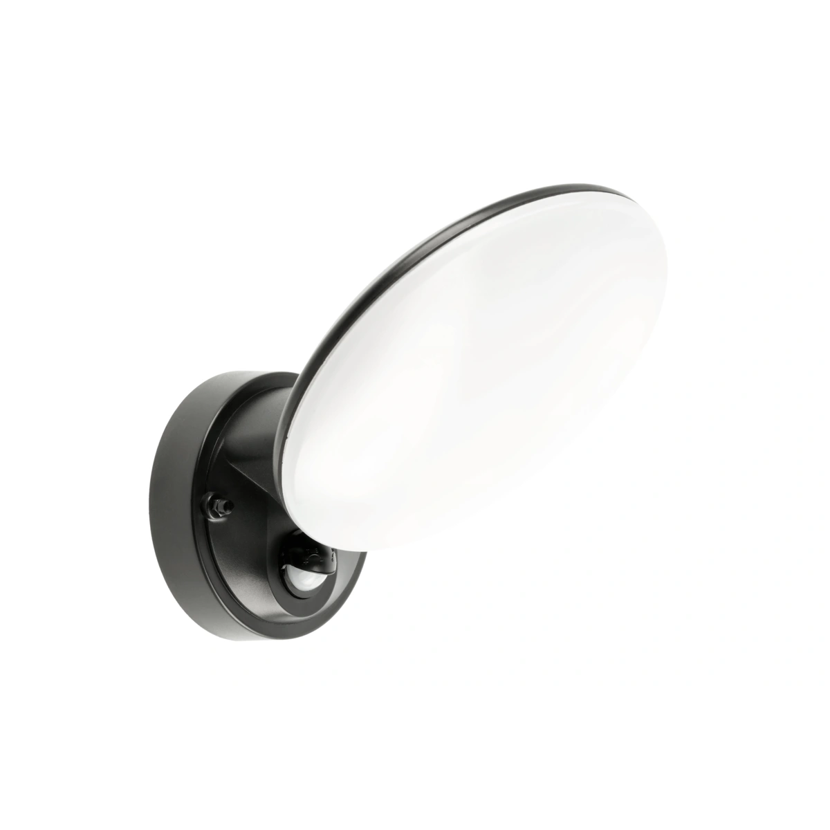 oprawa TERRO LED z czujnikiem ruchu 10W 1000lm, 4000K, AC220-240V, IP54,50/60Hz, czarny