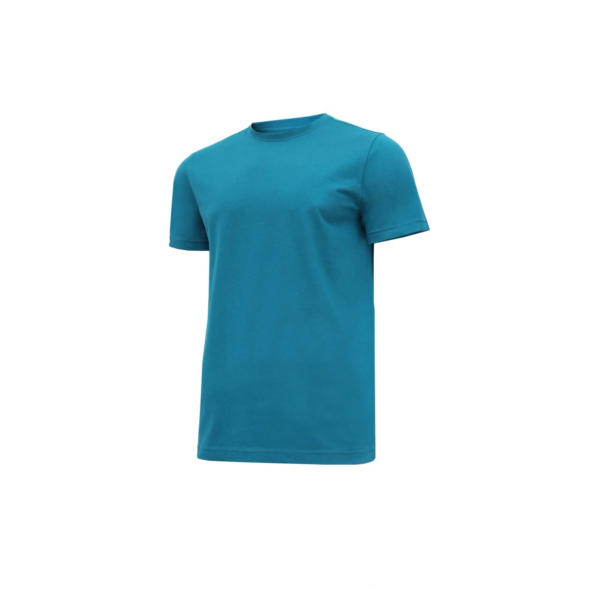 VILS T-shirt bawełniany morski niebieski XL (54)