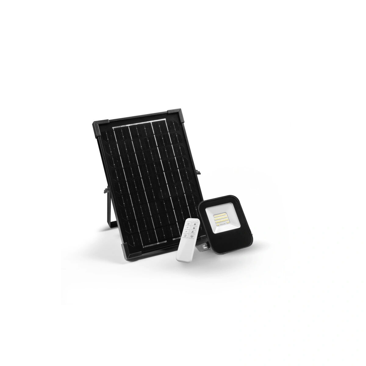 NAŚWIETLACZ SOLARNY Z CZUJNIKIEM RUCHU ALTON, LED, 2000lm, 4000K, 6000mAh WYMIENNA, IP65, PILOT