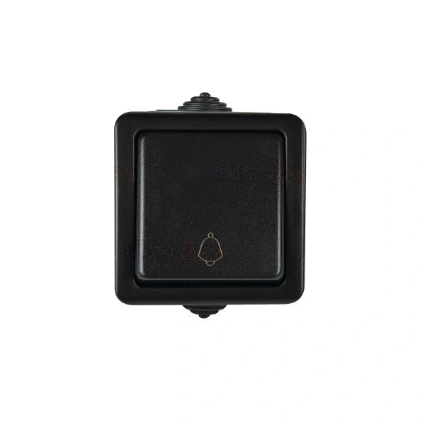 TEKNO czarny łącznik zwierny (dzwonek) IP54 (05-1021-141)