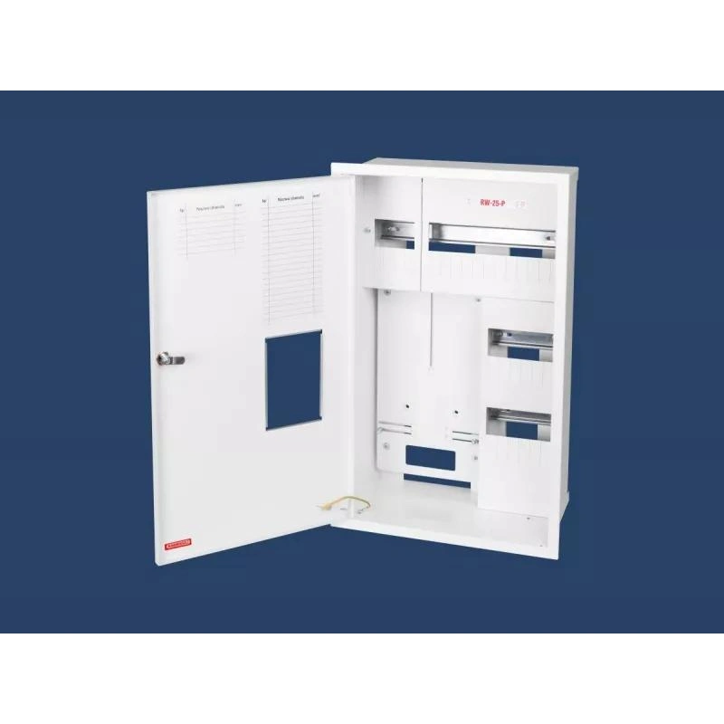 Rozdzielnica p/t licznikowa 3-f +4 plomb.+21 mod. RW-25-P