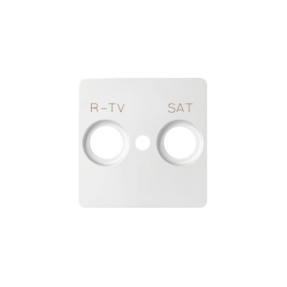 SIMON 82 Pokrywa do gniazda antenowego RTV-SAT, biały [20]