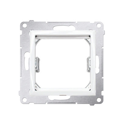Simon 54 Adapter (przejściówka) na osprzęt standardu 45×45mm, biały [10]
