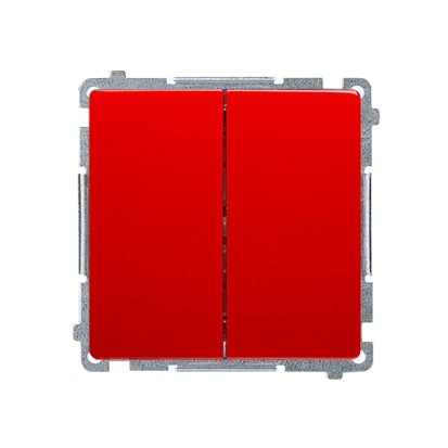 BASIC MODUŁ łącznik świecznikowy 10AX, szybkozłącza, czerwony [10]