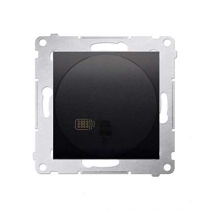 SIMON 54 Łącznik zdalnie sterowany z przekaźnikiem 8A, antracyt [10] *wymagana instalacja 3-przewodowa