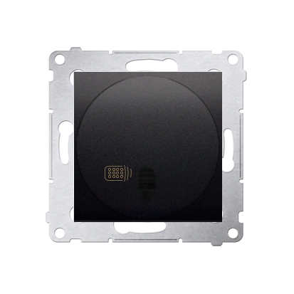 Simon 54 łącznik zdalnie sterowany z przekaźnikiem 8A, antracyt [10] *wymagana instalacja 3-przewodowa