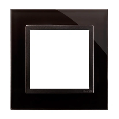 SIMON 54 NATURE Ramka 1-krotna szklana, zastygła lawa [10]