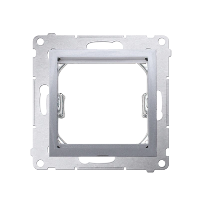 Simon 54 Adapter (przejściówka) na osprzęt standardu 45×45mm, srebrny mat [10]
