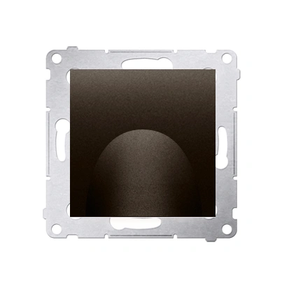 SIMON 54 Przyłącze kablowe, brąz mat [10] [dopuszczalna średnica przyłączanego przewodu: 6,2–14,5mm]